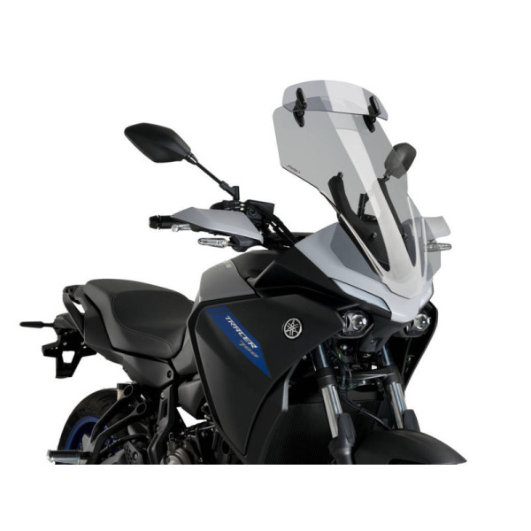 Puig Touring Screen With Extender Light Smoke